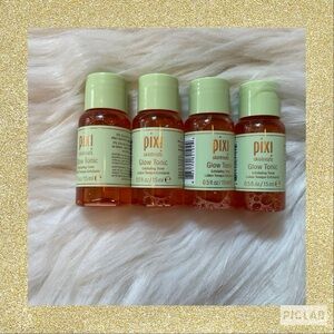 Pixi Skintreats Glow Tonic Exfoliating Toner - New x4 Mini